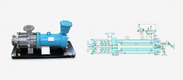 bf1060 optimex spaltrohrmotorpumpen - flussiggas